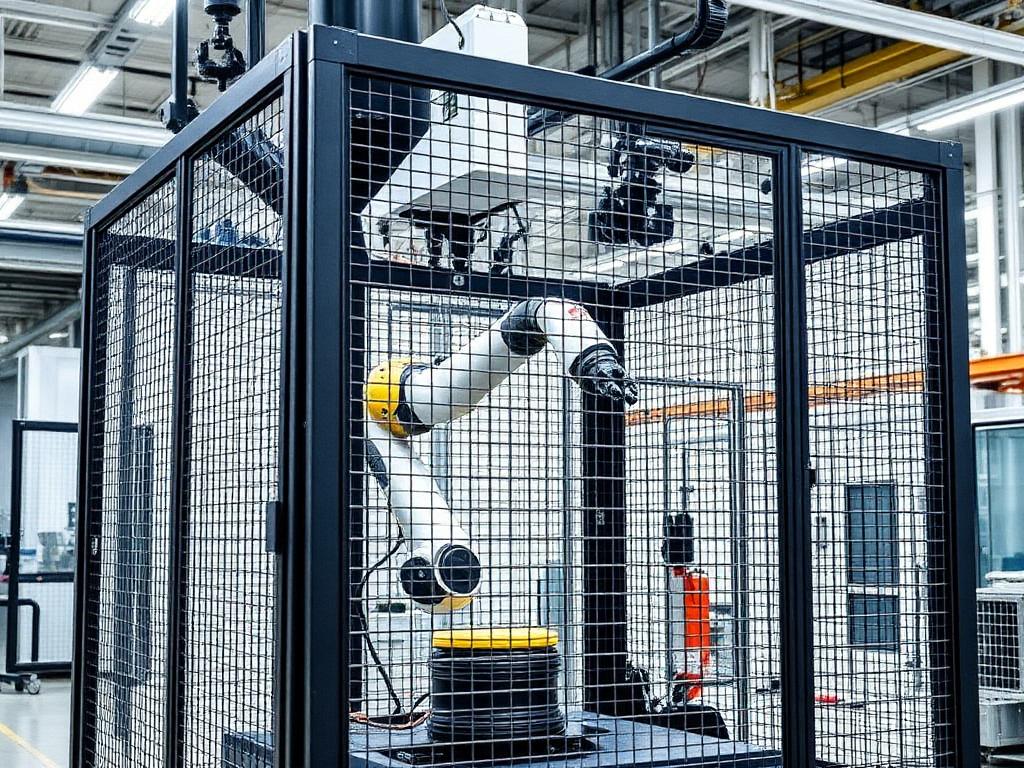 Mesh Guard Machine Industrial Safety Enclosures & Machine Guarding | MeshGuard